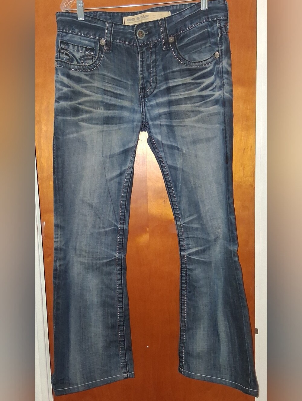 Big Star Mens ORION SLIM FIT JEANS 33